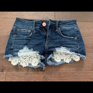 AE Next level denim short short